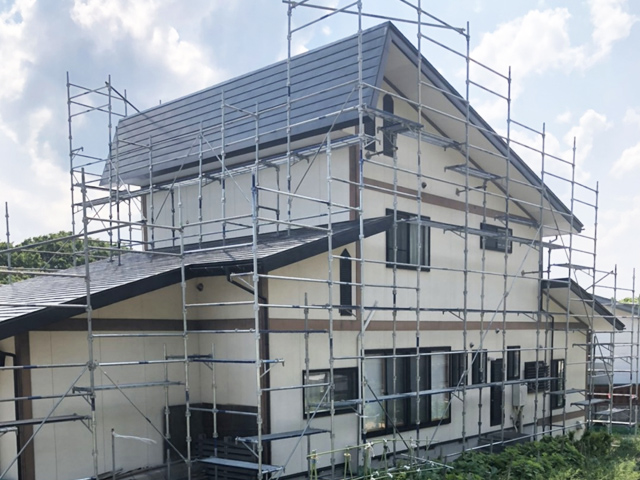 東根市/屋根外壁塗装/S様邸